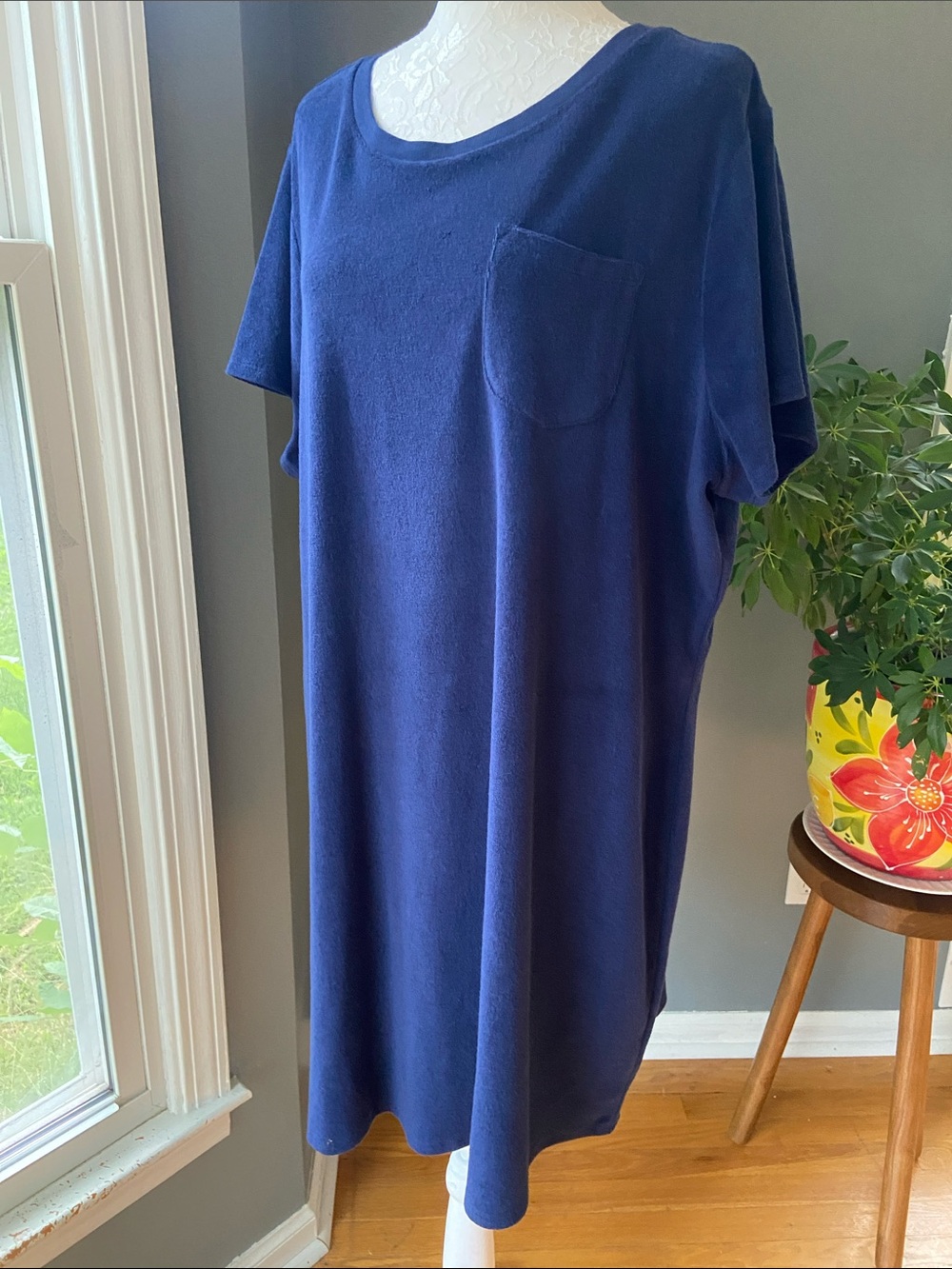 NWT Lands’ End Terry Cloth Casual Beach Dress Size 2X